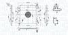 RADIATORE, RAFFREDDAMENTO MOTORE CHRYSLER 300C (